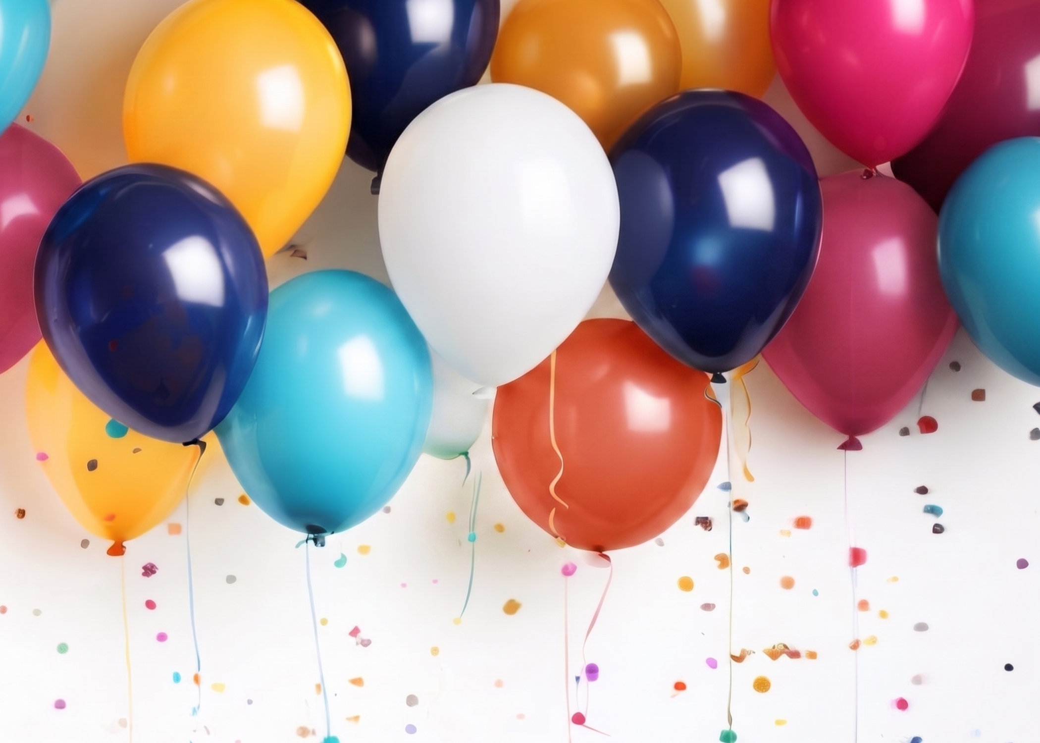 bunte Luftballons